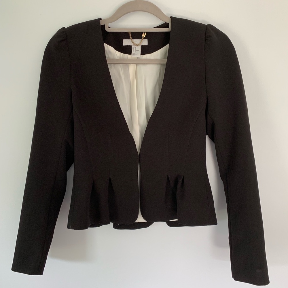 Black Blazer with Flare